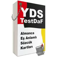 YDS Almanca Eş Anlamlı Sözcük Kartları