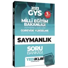 Yediiklim KPSS 2023 GYS Milli Eğitim Bakanlığı Personelleri İçin Görevde Yükselme Saymanlık Soru Bankası