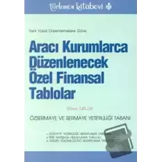 Yeni Yasal Düzenlemelere Göre Aracı Kurumlarca Düzenlenecek Özel Finansal Tablolar