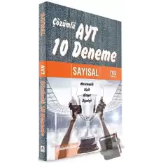 YKS AYT 2.Oturum Sayısal Çözümlü 10 Deneme