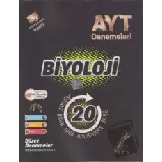 YKS AYT Biyoloji 20li Deneme Video Çözümlü Birey Yayınları