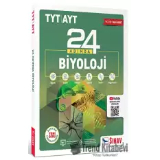 YKS TYT AYT Biyoloji 24 Adımda Konu Anlatımlı Soru Bankası