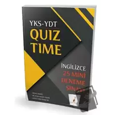 YKS-YDT İngilizce Quiz Time 25 Mini Deneme Sınavı