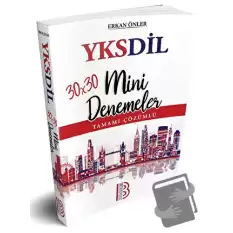 YKSDİL Mini Denemeler Çözümlü