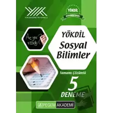 YÖKDİL Sosyal Bilimler Tamamı Çözümlü 5 Deneme