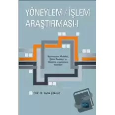 Yöneylem / İşlem Araştırması 1