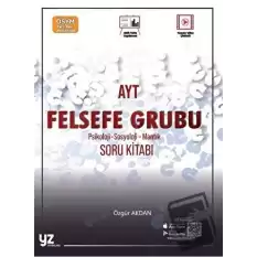 YZ YKS AYT Felsefe Grubu Psikoloji Sosyoloji Mantık Soru Kitabı