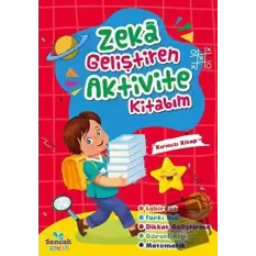 Zeka Geliştiren Aktivite Kitabım - Kırmızı Kitap