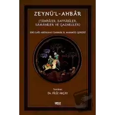 Zeynü’l-Ahbar