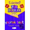 1. Sınıf Tüm Dersler Konu Testleri Test