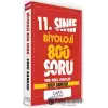 11. Sınıf Biyoloji 800 Soru Yeni Nesil Sorular - Soru Bankası