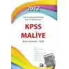 2012 KPSS Maliye Konu Anlatımlı - Testli