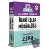 2023 T.C. Adalet Bakanlığı İdari İşler Müdürlüğü GYS Tamamı Çözümlü 2380 Uzman Soru Bankası