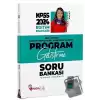 2024 KPSS Eğitim Bilimleri Program Geliştirme, Sınıf Yönetimi, Öğretim Teknolojileri ve Materyal Tasarımı Soru Bankası Çözümlü