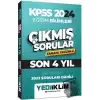 2024 KPSS Eğitim Bilimleri Son 4 Yıl Tamamı Çözümlü Çıkmış Sorular