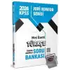 2024 KPSS Jüri Konfor Serisi Türkçe Soru Bankası