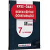 2024 KPSS ÖABT Beden Eğitimi Öğretmenliği Lokomotif Serisi QR Çözümlü 7li Deneme