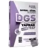 2025 DGS Sayısal-Sözel Yetenek Çek Kopart Yaprak Test