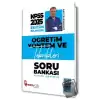 2025 KPSS Eğitim Bilimleri Öğretim Yöntem ve Teknikleri Soru Bankası Çözümlü