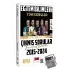 2025 KPSS Eğitim Bilimleri Tüm Dersler 2015-2024 Tamamı Çözümlü Konu Konu Çıkmış