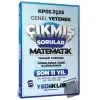 2025 KPSS Genel Yetenek Lisans Matematik Konularına Göre Tamamı Çözümlü Son 11 Yıl Çıkmış Sorular