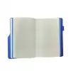 303005 BAHÇELİEVLER LACİVERT TARİHSİZ DEFTER (14,5X21 CM)