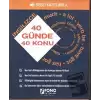 40 Günde 40 İngilizce Konu - Sesli Kartlarla