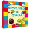 4E Kitap Meyve Sebze Ve Eşyalar Büyük Boy Karton Kapak Karatay Yayınevi