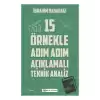 15 Örnekle Adım Adım Açıklamalı Teknik Analiz