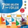 7. Sınıf Etkileşimli Konu Anlatım Föyleri Seti