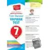 7. Sınıf Tüm Dersler Yaprak Test