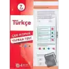 7. Sınıf Türkçe Çek Kopar Yaprak