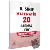 8. Sınıf Matematik 20 Sarmal Föy Deneme Sınavı