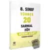 8. Sınıf Türkçe 20 Sarmal Föy Deneme Sınavı