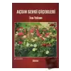 Açsın Sevgi Çiçekleri