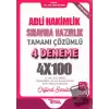 Adli Hakimlik Sınavına Hazırlık Tamamı Karekod Çözümlü 4 Deneme