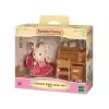 Adore Oyuncak Sylvanian Families Kar Tavşan Kız Ve Çalışma Masası Ese5679