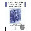 Ahmet Rasim’in Eserlerinde Halk Kültürü