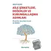 Aile Şirketleri, Değerler ve Kurumsallaşma Adımları