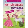 Aktivitelerle Boyama Kitabım - Prensesler