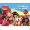 Alaaddin ve Kurnaz Büyücü - Üç Boyutlu Kitap (Ciltli)