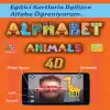 Alfabe 4D Canlanıyor Artırılmış Gerçeklik Kartları