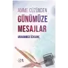 Amme Cüzünden Günümüze Mesajlar