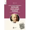 Analitik Felsefe Geleneği ve Quine’ın Ontolojik Bağlanma Kuramı