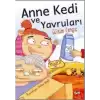 Anne Kedi ve Yavruları  (Renkli Resimli Büyük Boy)