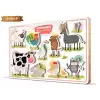 Art Puzzle Ahşap Frame Hayvanlar 5861