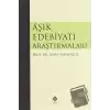 Aşık Edebiyatı Araştırmaları