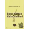 Aşık Edebiyatı Metin Tahlilleri