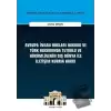 Avrupa İnsan Hakları Hukuku ve Türk Hukukunda Tutuklu ve Hükümlülerin Dış Dünya ile İletişim Kurma Hakkı İstanbul Ceza Hukuku ve Kriminoloji Arşivi Yayın No: 32