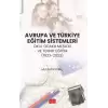 Avrupa ve Türkiye Eğitim Sistemleri